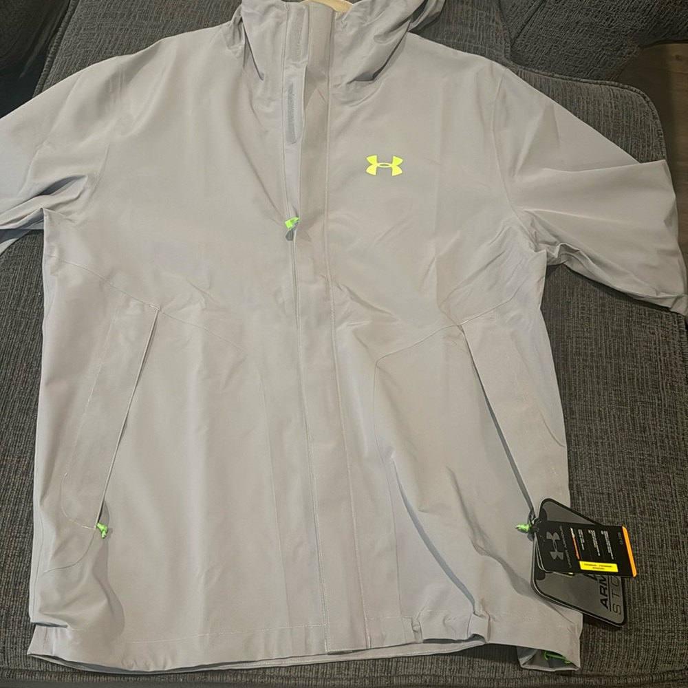 Under Armor rain jacket NWT